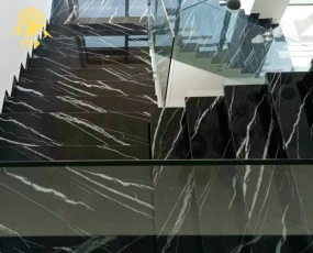 Đá Marquina Veneto Lamar (đen tia chớp Lamar)