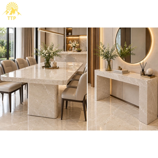 Đá Burdur Beige Marble