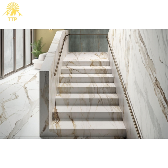 Đá Nung Kết Calacatta Gold Lamar