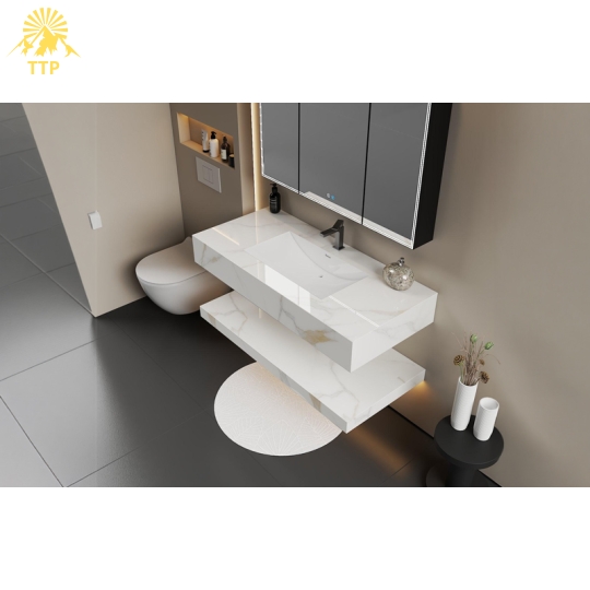 Đá Nung Kết Calacatta Gold Lamar