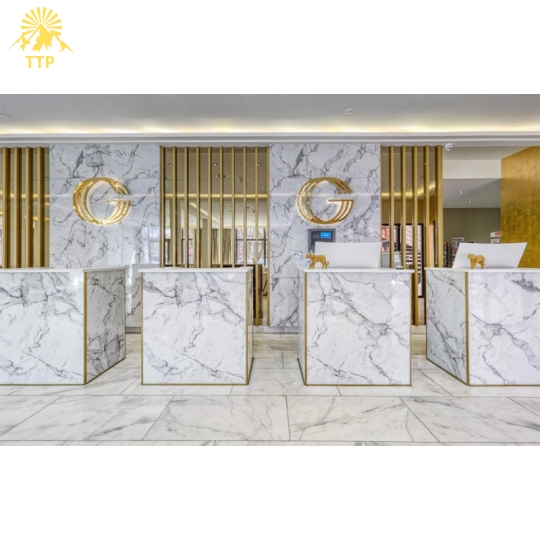Đá Nung Kết Calacatta Gold Lamar