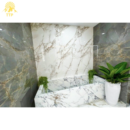 Đá CARRARA ULTIMO  (Trắng vân mây)