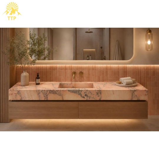 Đá Ceppo Rosa Marble