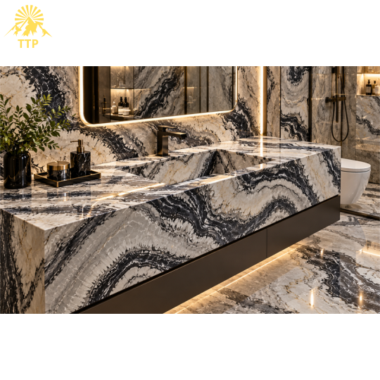 Đá Cipollino Greywave Marble
