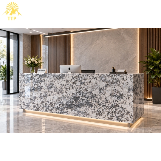 Đá Granite Alaska White