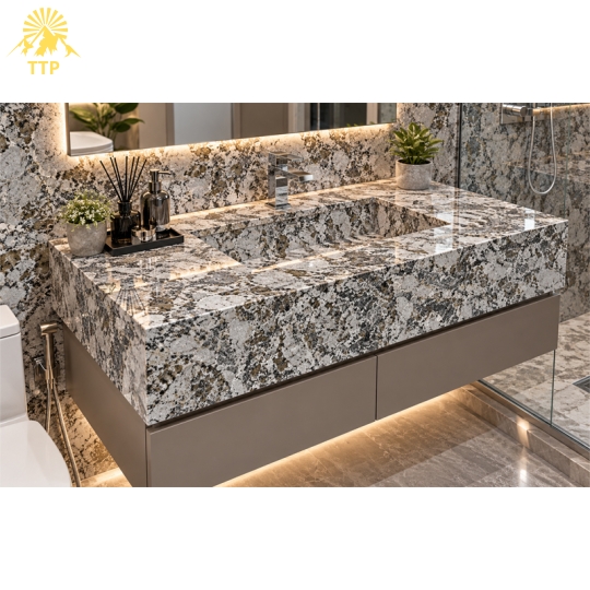 Đá Granite Azul White