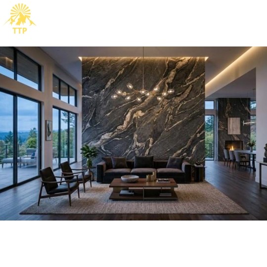 Đá Granite Cosmic Black