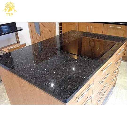 Đá Granite Đen Galaxy
