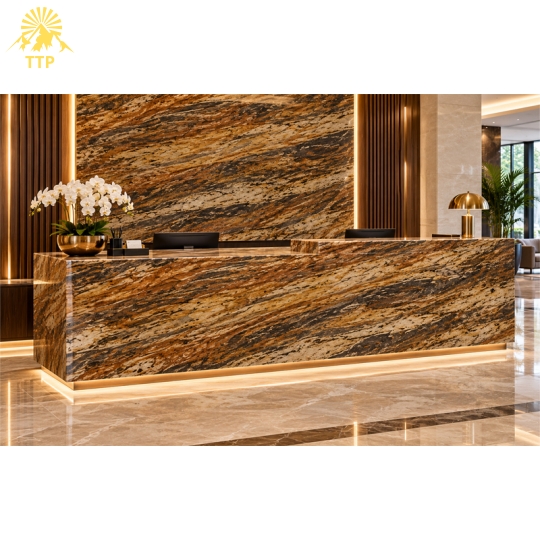 Đá Granite Hurricane Gold 