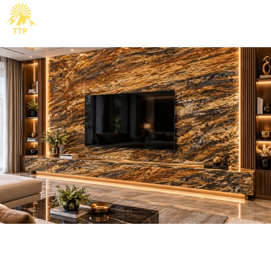 Đá Granite Hurricane Gold 