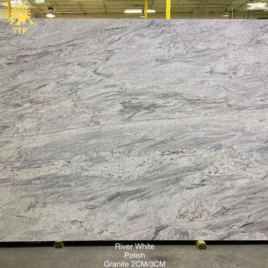 Đá Granite River White
