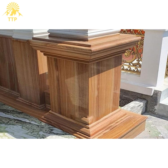 Đá Hoa Cương Đỏ Vân Gỗ 