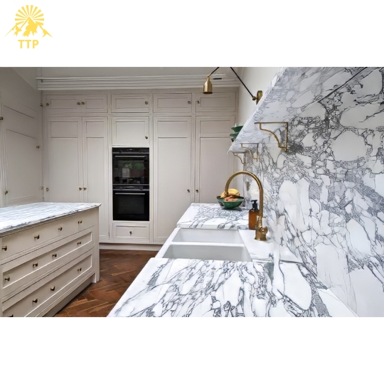 Đá Marble Arabescato