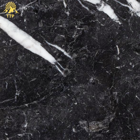 Đá Marble Nero Marquina