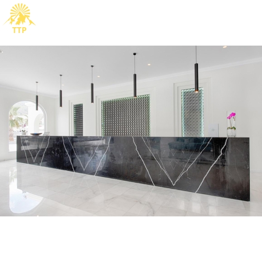 Đá Marble Nero Marquina