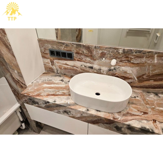 Đá Marble Orobico Rosso