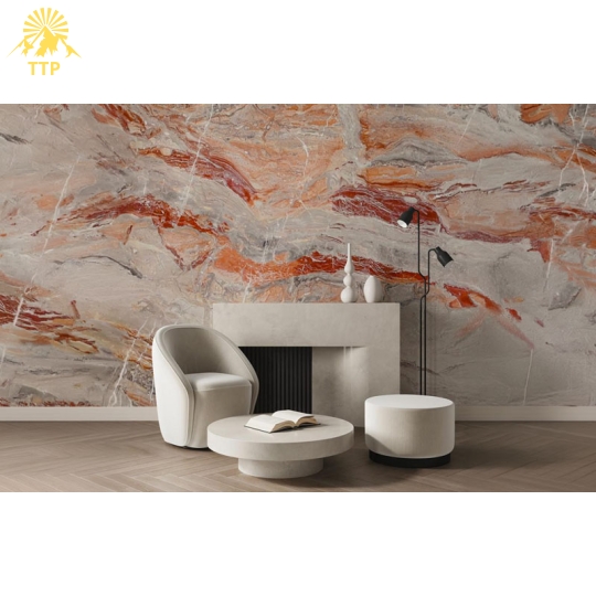 Đá Marble Orobico Rosso