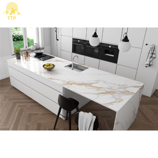 Đá Nung Kết Calacatta Gold