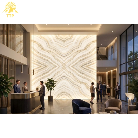 Đá Xuyên Sáng Onyx White