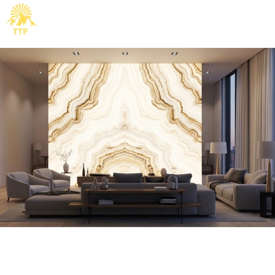 Đá Xuyên Sáng Onyx White