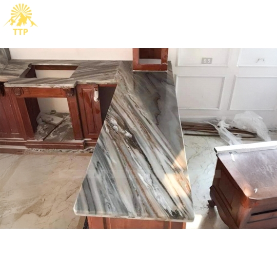 Đá Trắng Vân Gỗ Thủy 