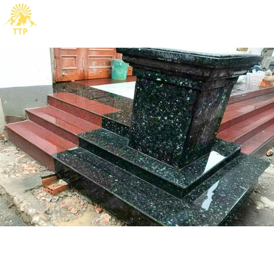 Đá Xà Cừ Xanh Đen