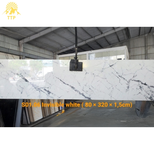 Đá Invisible White (trắng vô hình)