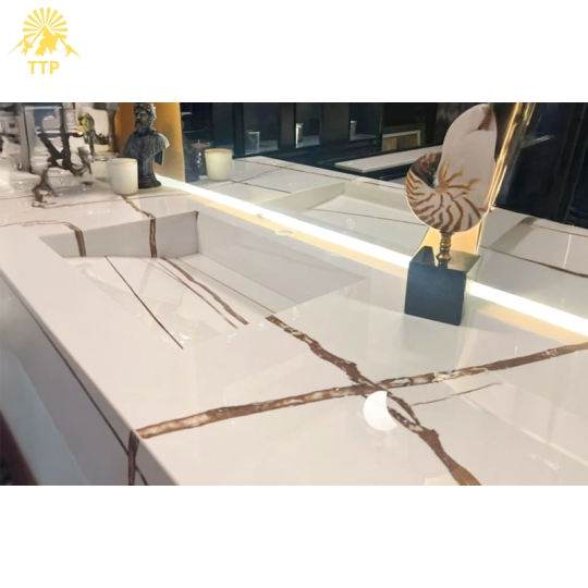 Đá nung kết WHITE LAURENT (Lamar)
