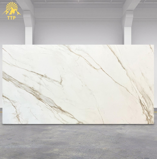 Đá Nung Kết Calacatta Gold Lamar